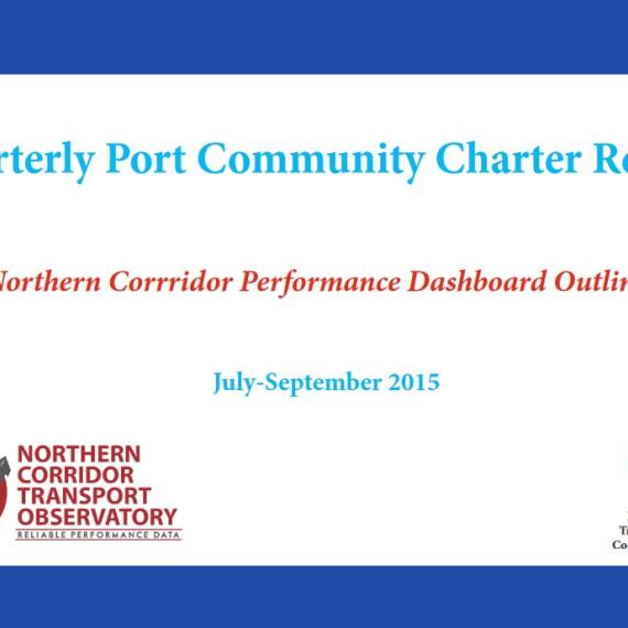 Quartely port community report Jul-Sep 2015
