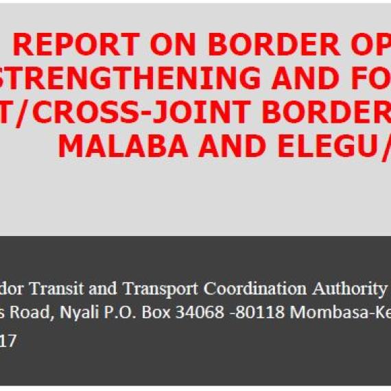 Report Border Operations_Malaba